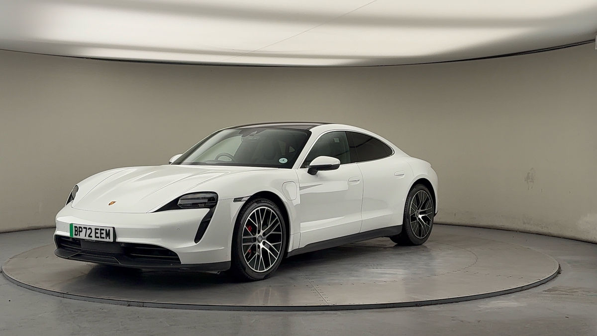 More views of Porsche Taycan