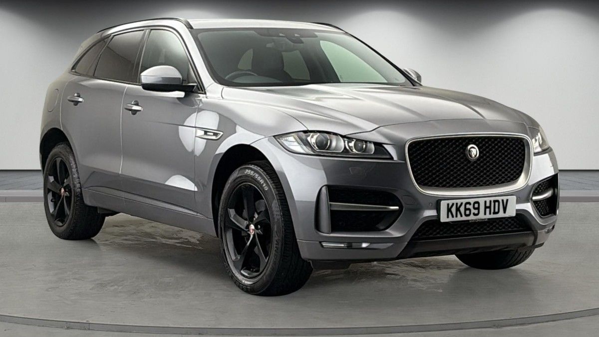 Jaguar F-PACE Sticky Header Image