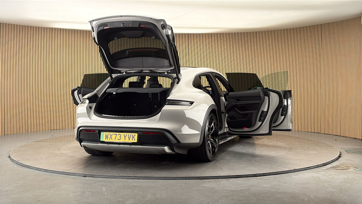 More views of Porsche Taycan