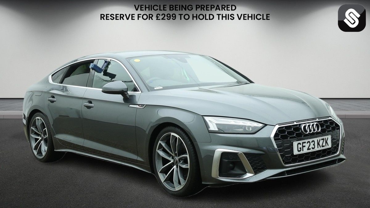 Audi A5 Sticky Header Image