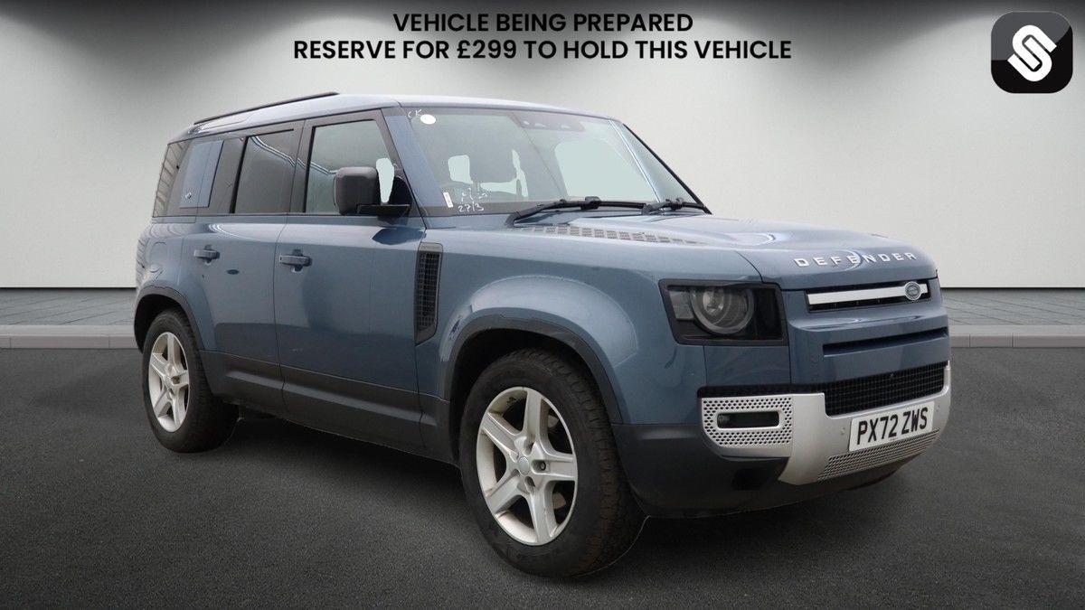 Land Rover Defender 110 Sticky Header Image