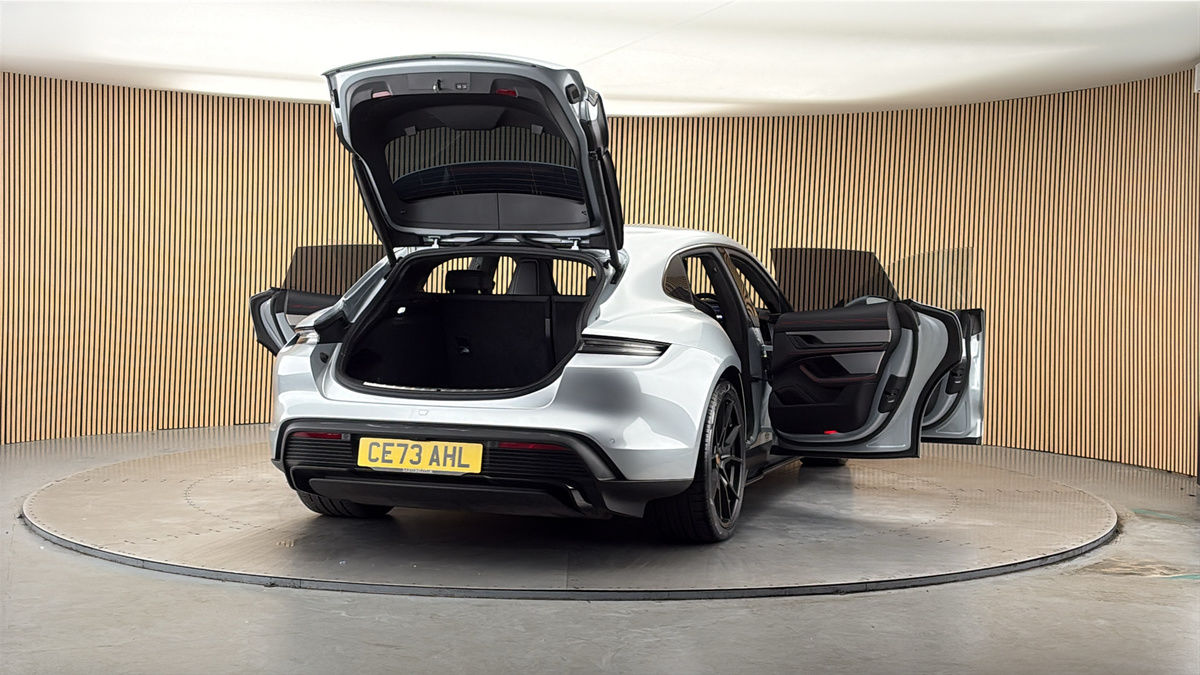 More views of Porsche Taycan