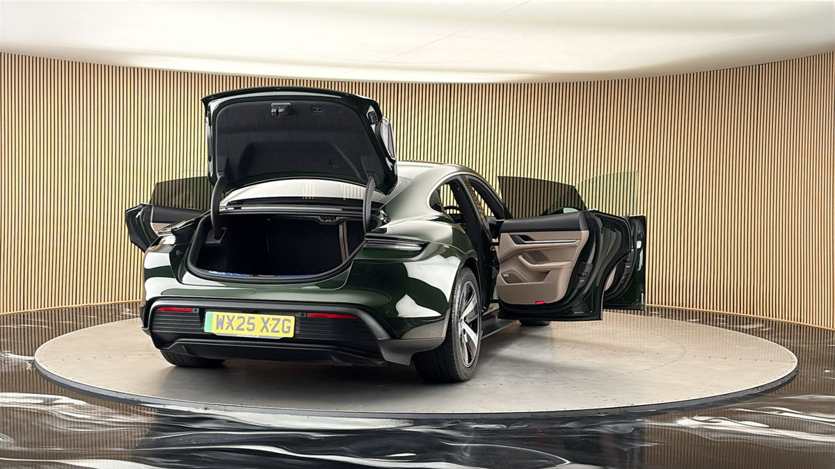 More views of Porsche Taycan