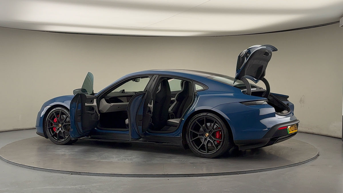 More views of Porsche Taycan