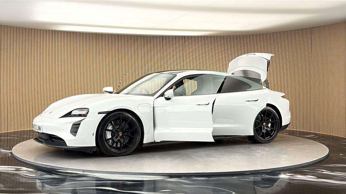 More views of Porsche Taycan