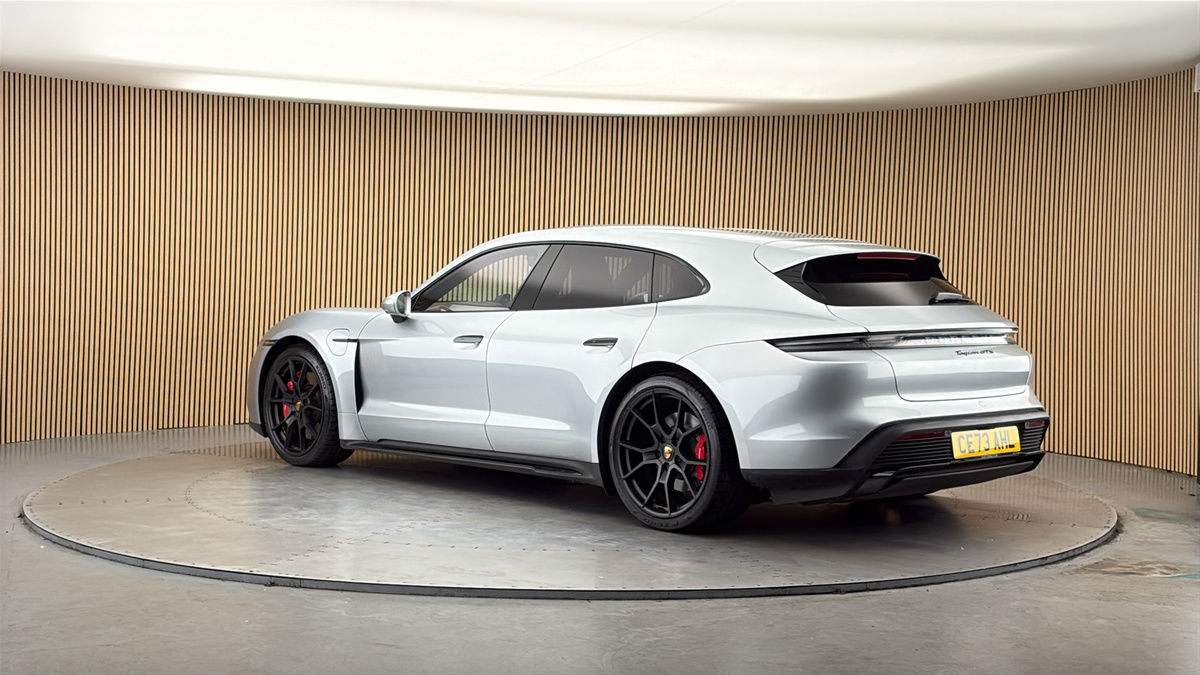 More views of Porsche Taycan