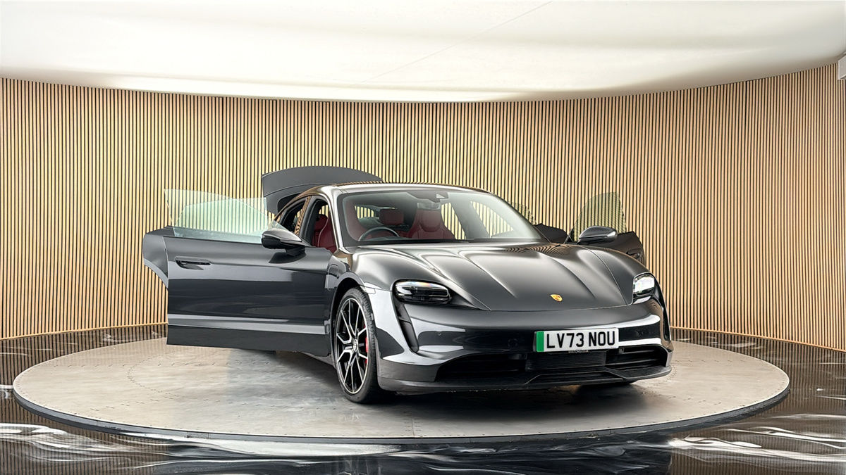 More views of Porsche Taycan