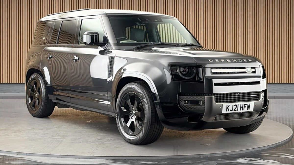 Land Rover Defender 110 Sticky Header Image