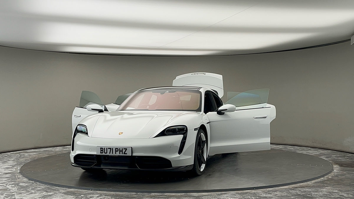 More views of Porsche Taycan