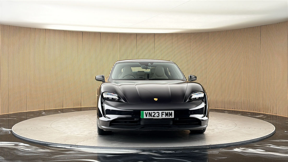 More views of Porsche Taycan