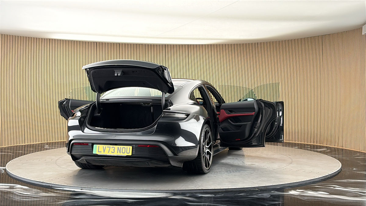 More views of Porsche Taycan