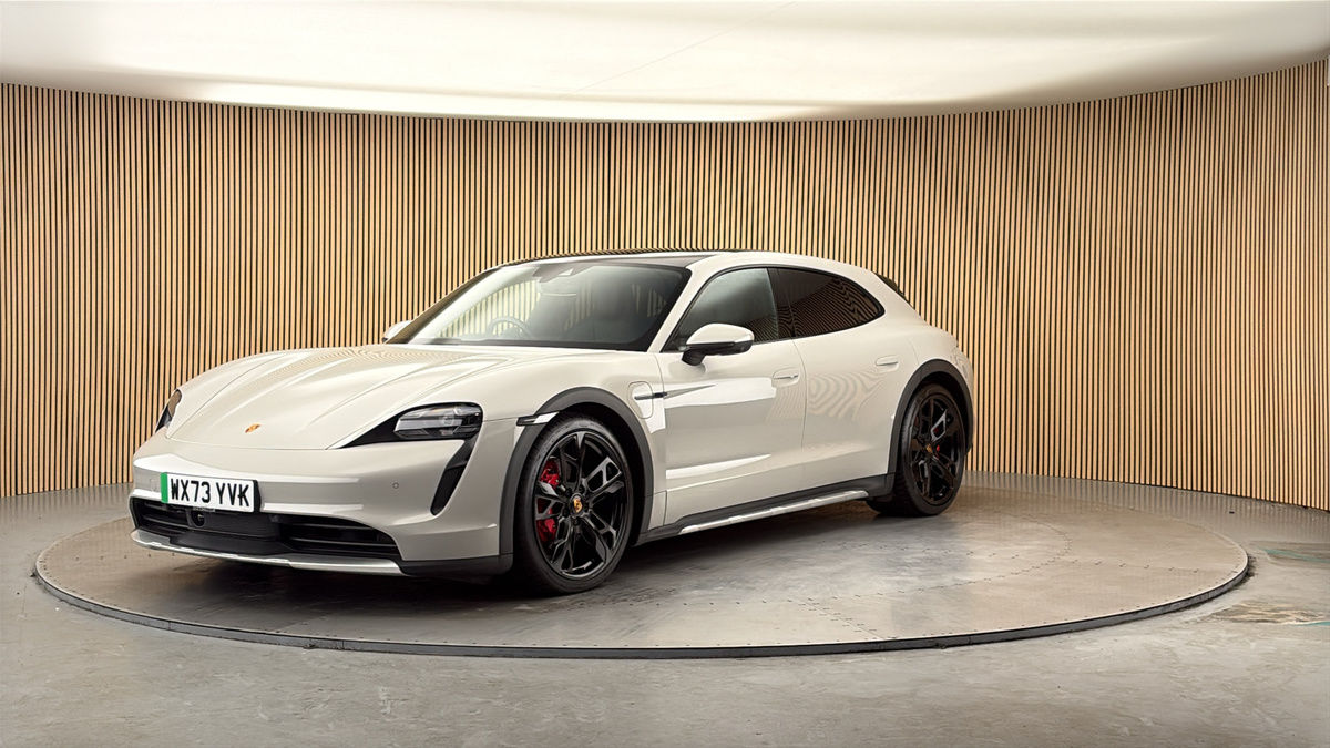 More views of Porsche Taycan