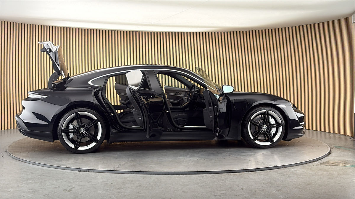 More views of Porsche Taycan