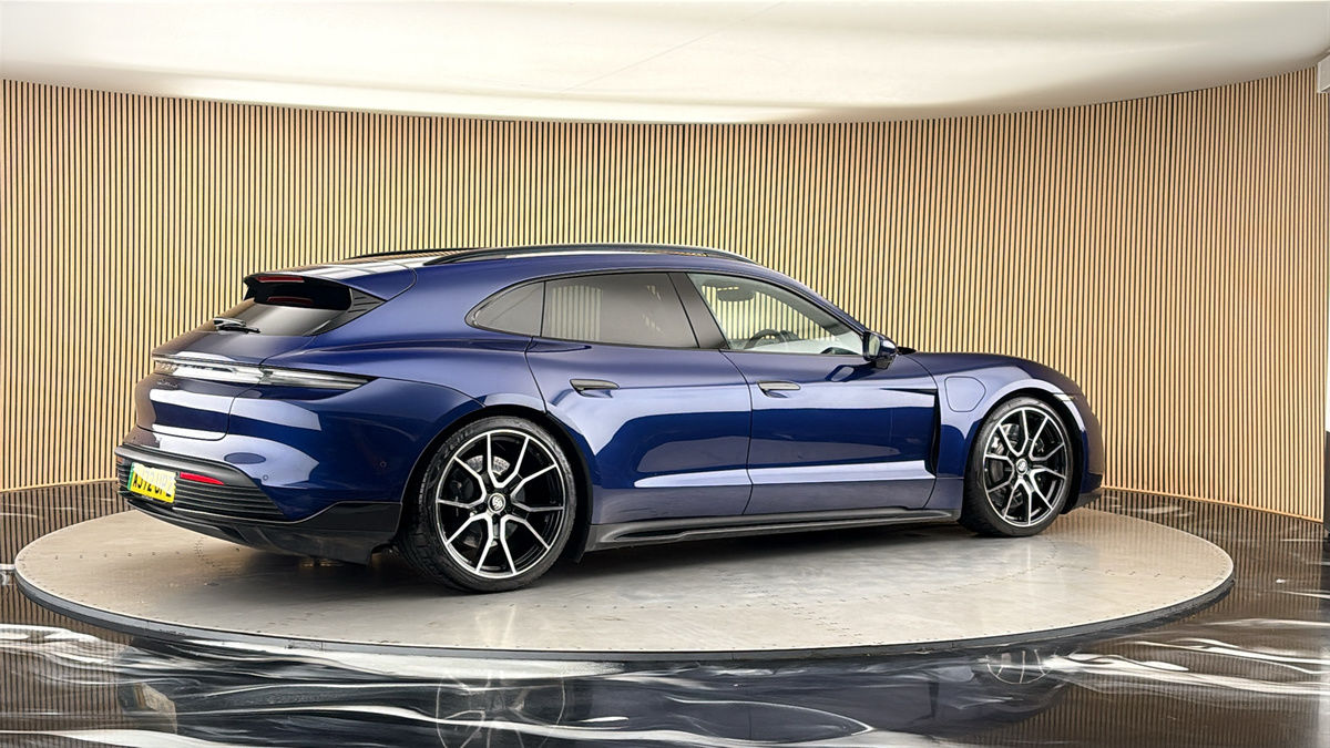 More views of Porsche Taycan