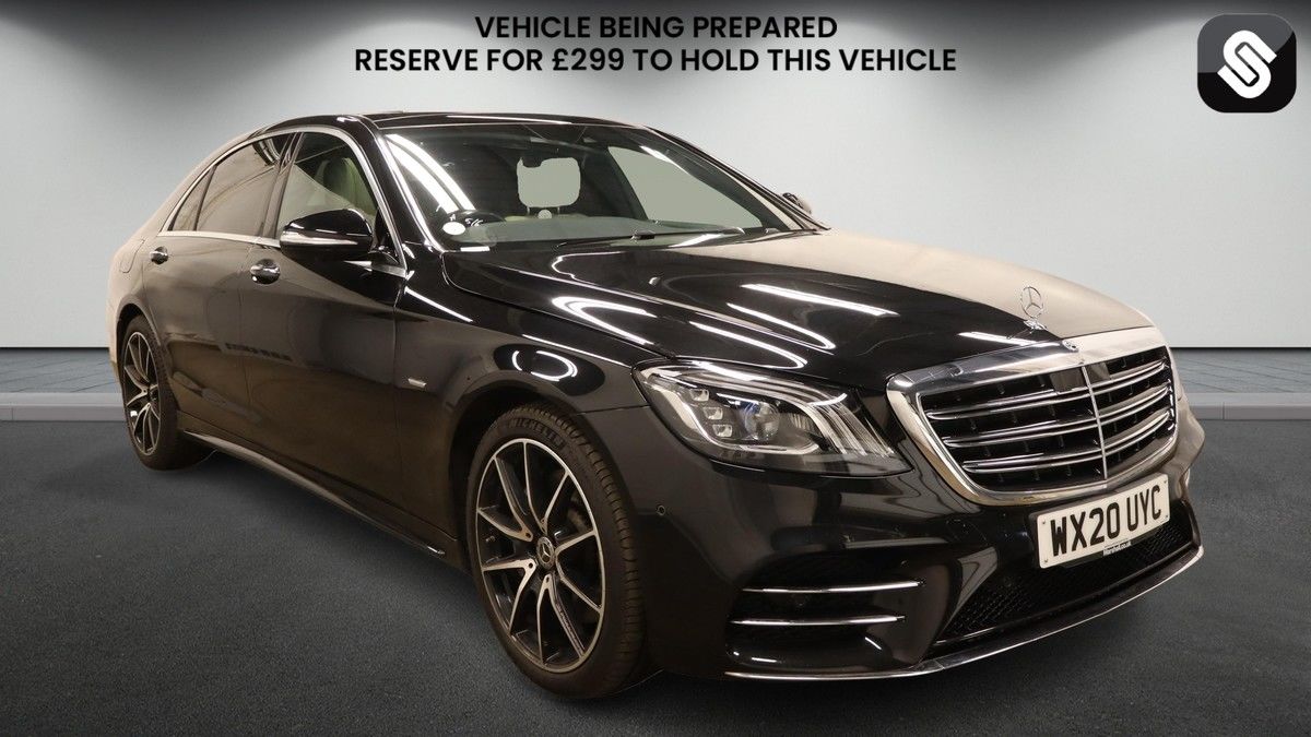 Mercedes-Benz S Class Sticky Header Image