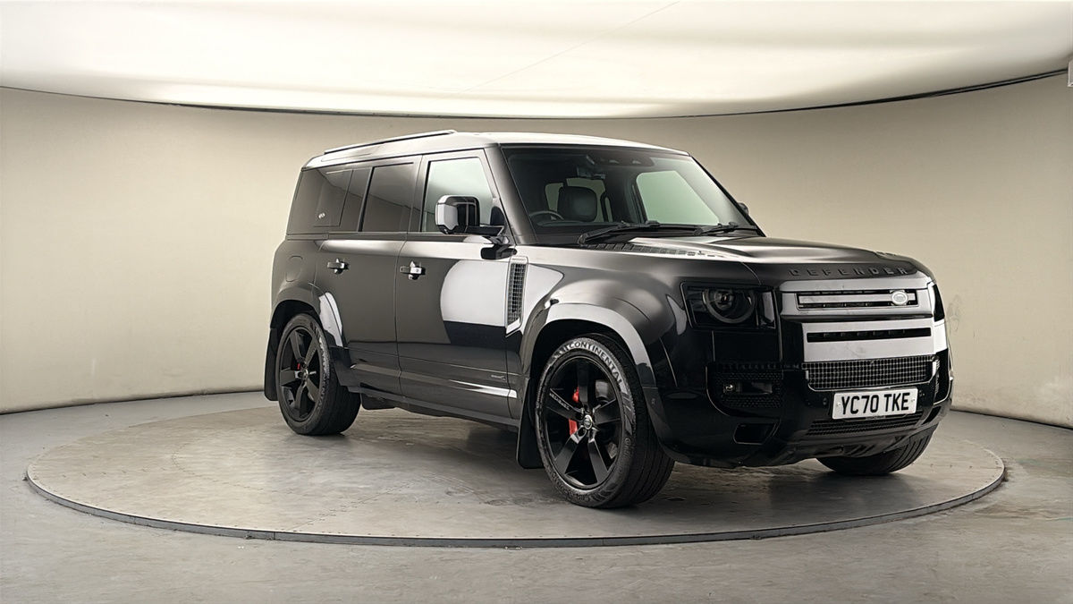 Land Rover Defender 110 Sticky Header Image