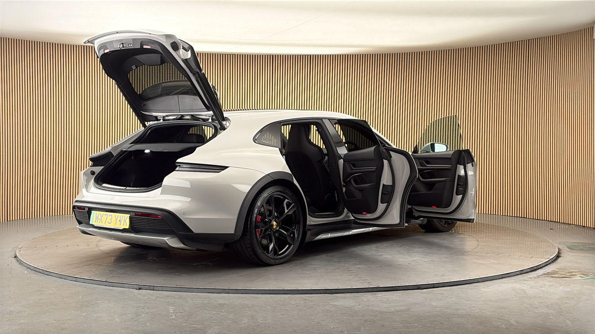 More views of Porsche Taycan