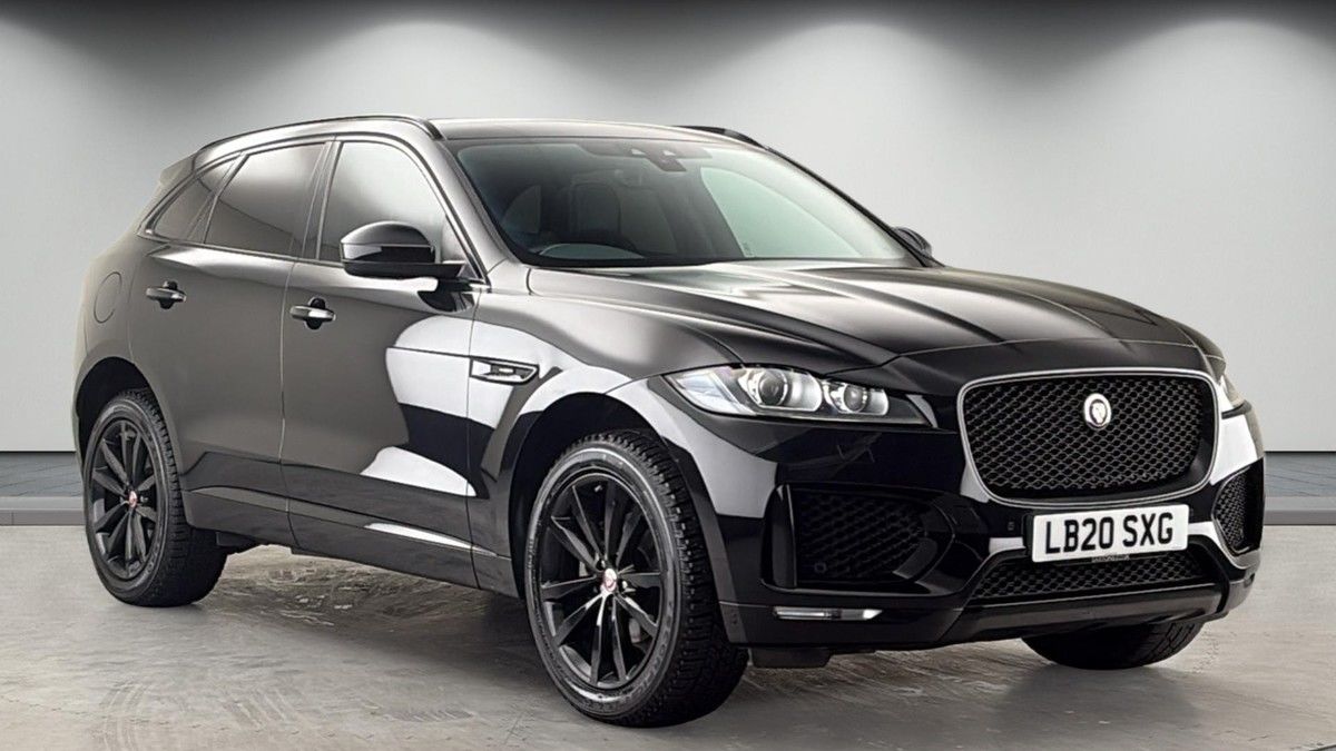 Jaguar F-PACE Sticky Header Image