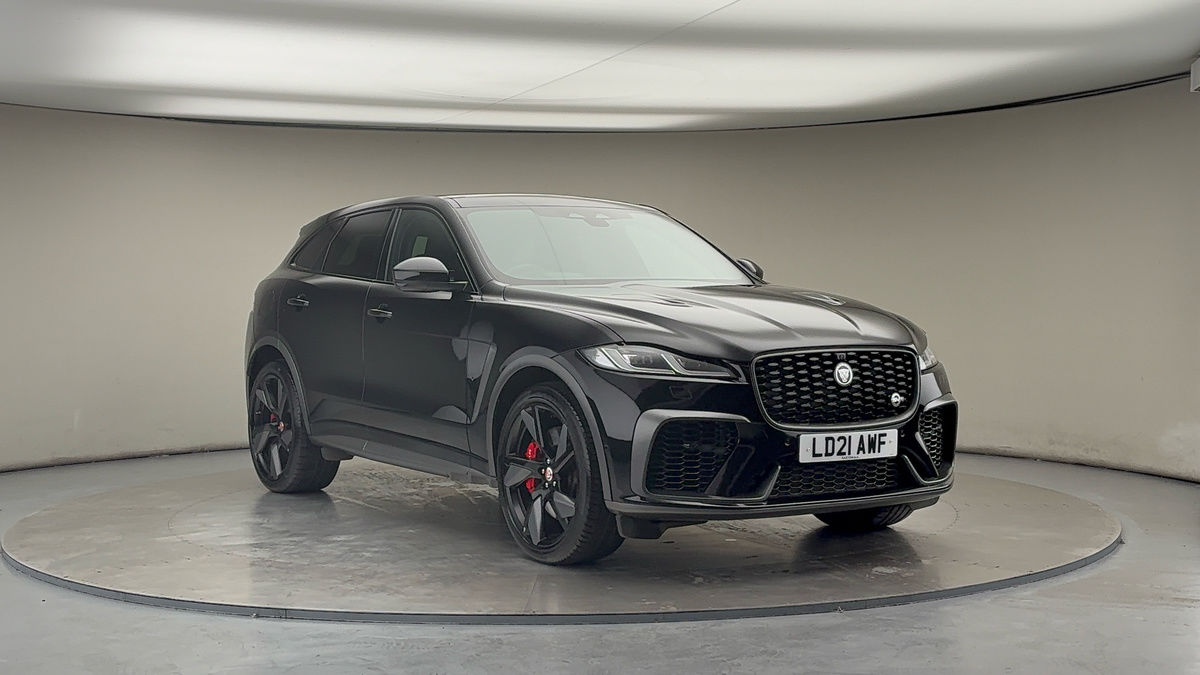 Jaguar F-PACE Sticky Header Image