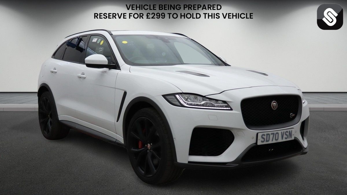 Jaguar F-PACE Sticky Header Image