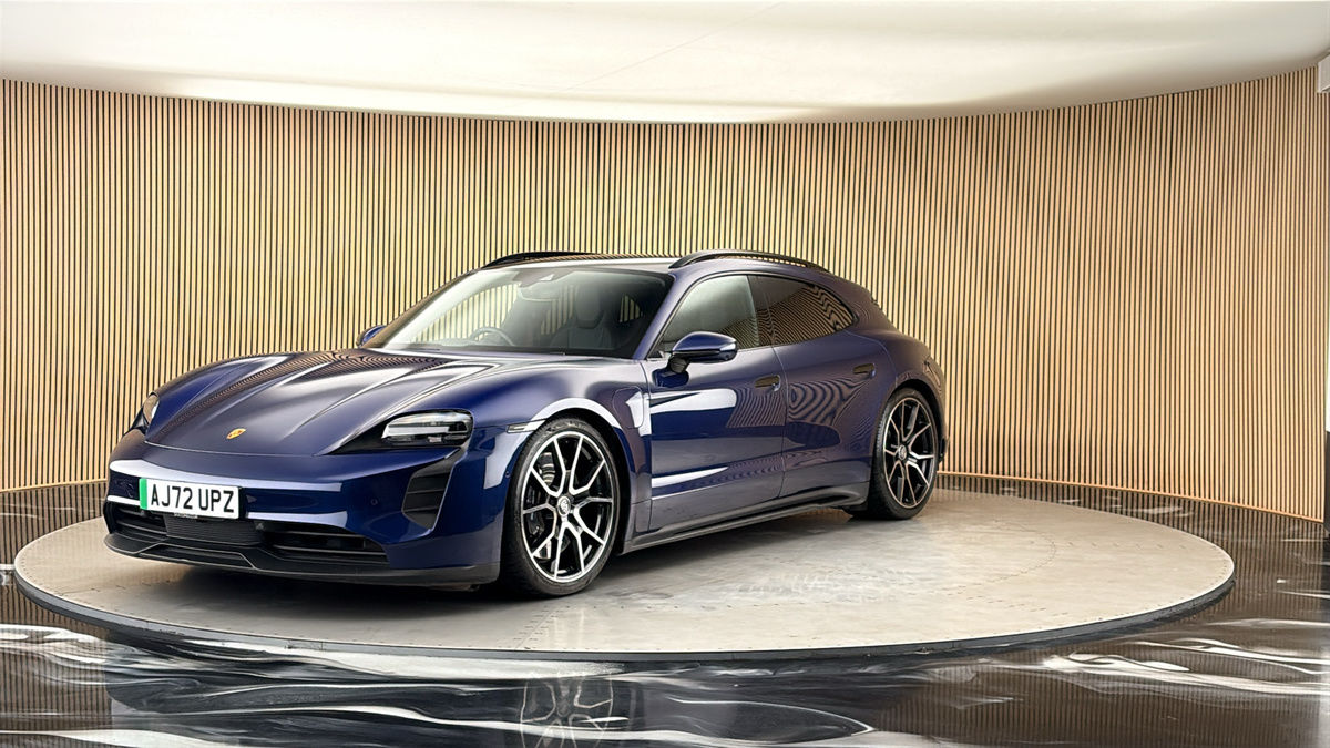 More views of Porsche Taycan
