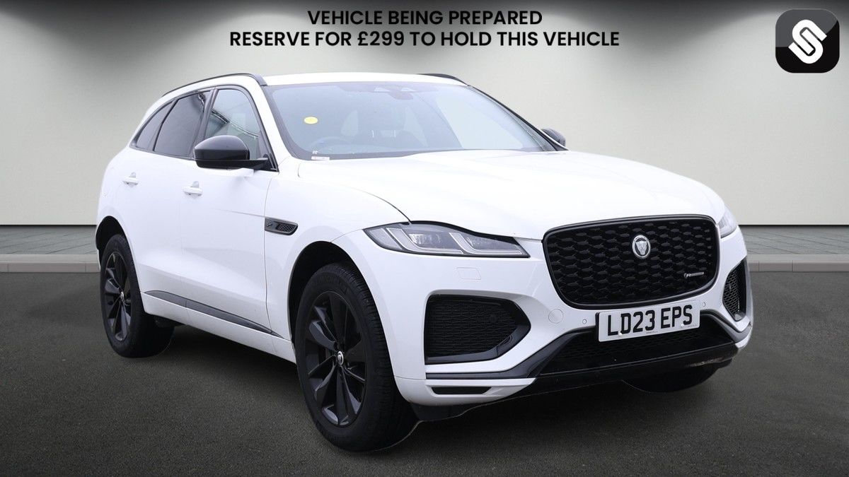 Jaguar F-PACE Sticky Header Image