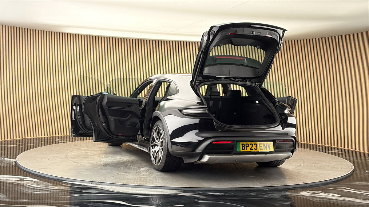 More views of Porsche Taycan