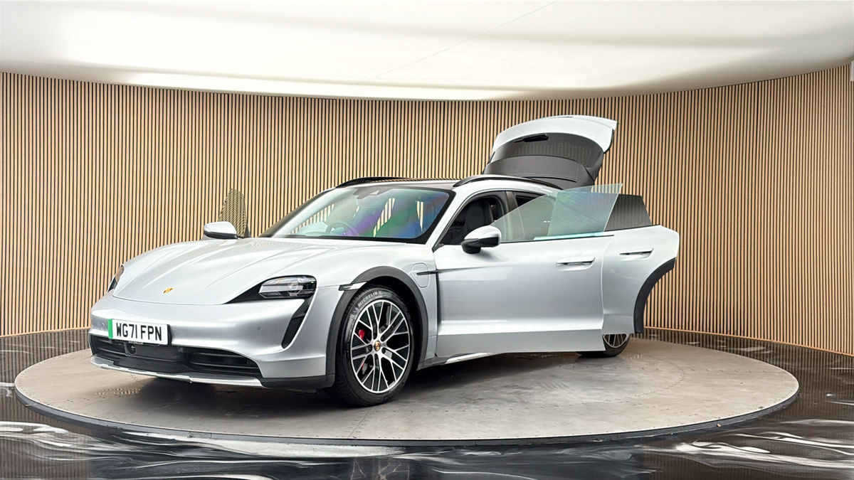 More views of Porsche Taycan