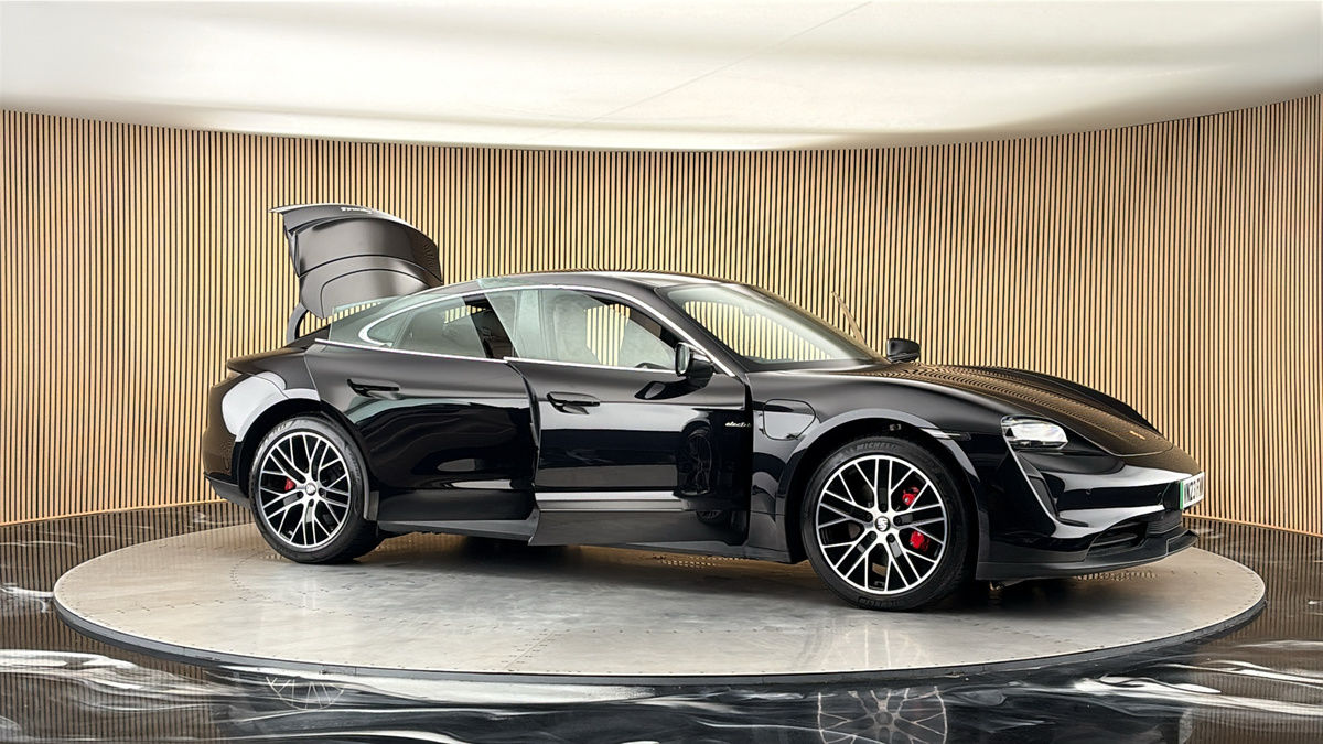 More views of Porsche Taycan