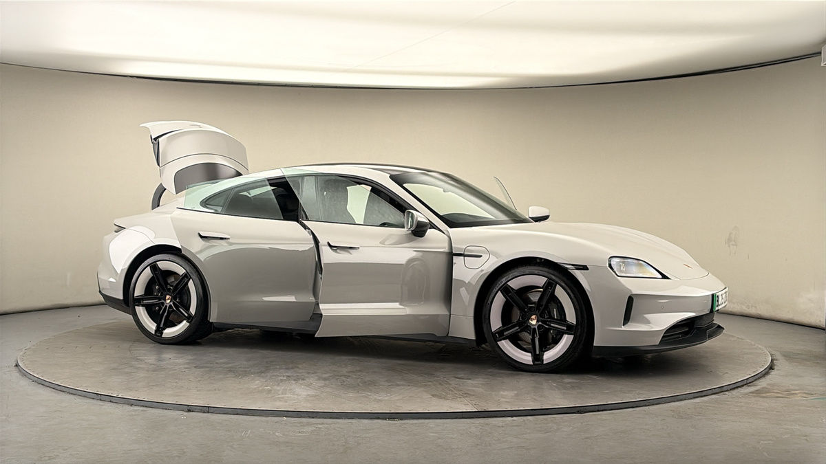 More views of Porsche Taycan