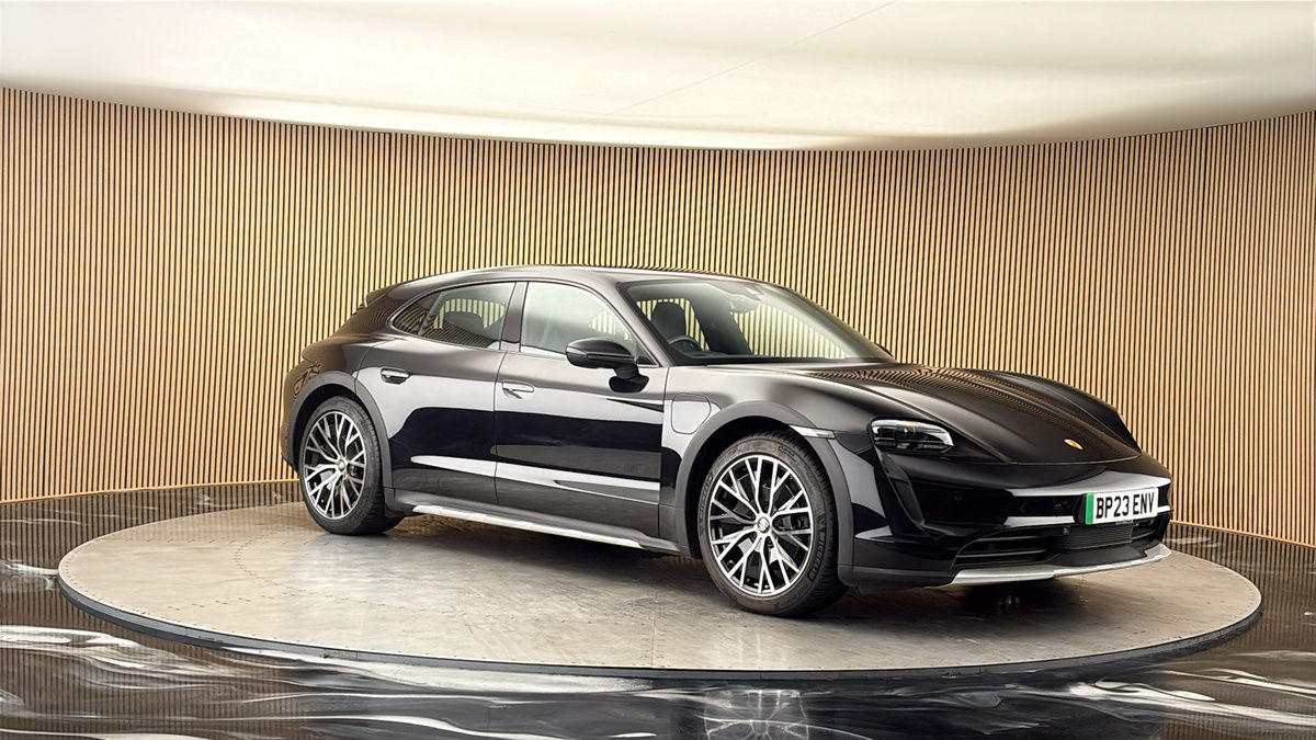 More views of Porsche Taycan