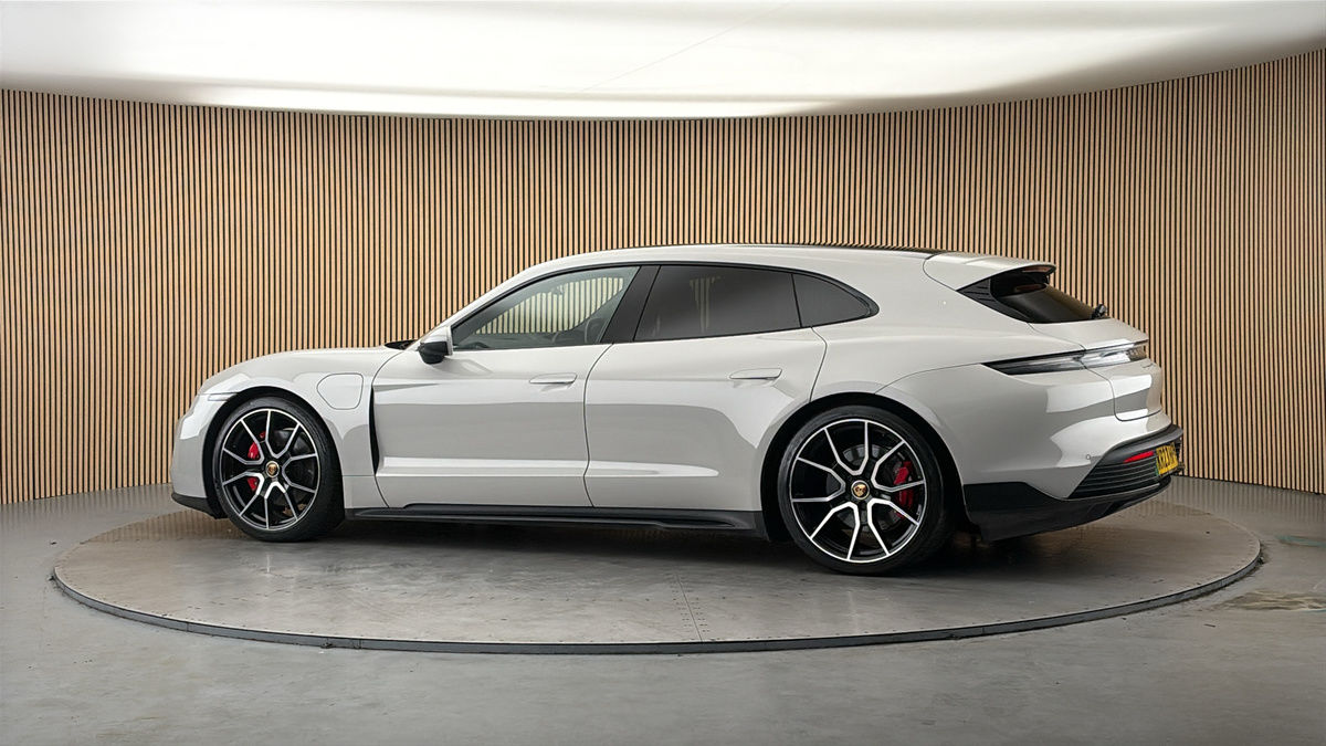 More views of Porsche Taycan