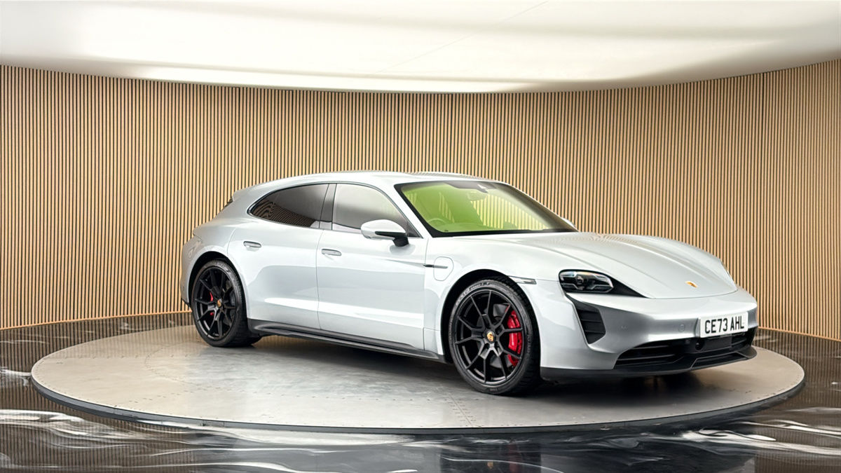 More views of Porsche Taycan
