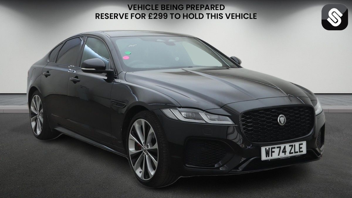 Jaguar XF Sticky Header Image