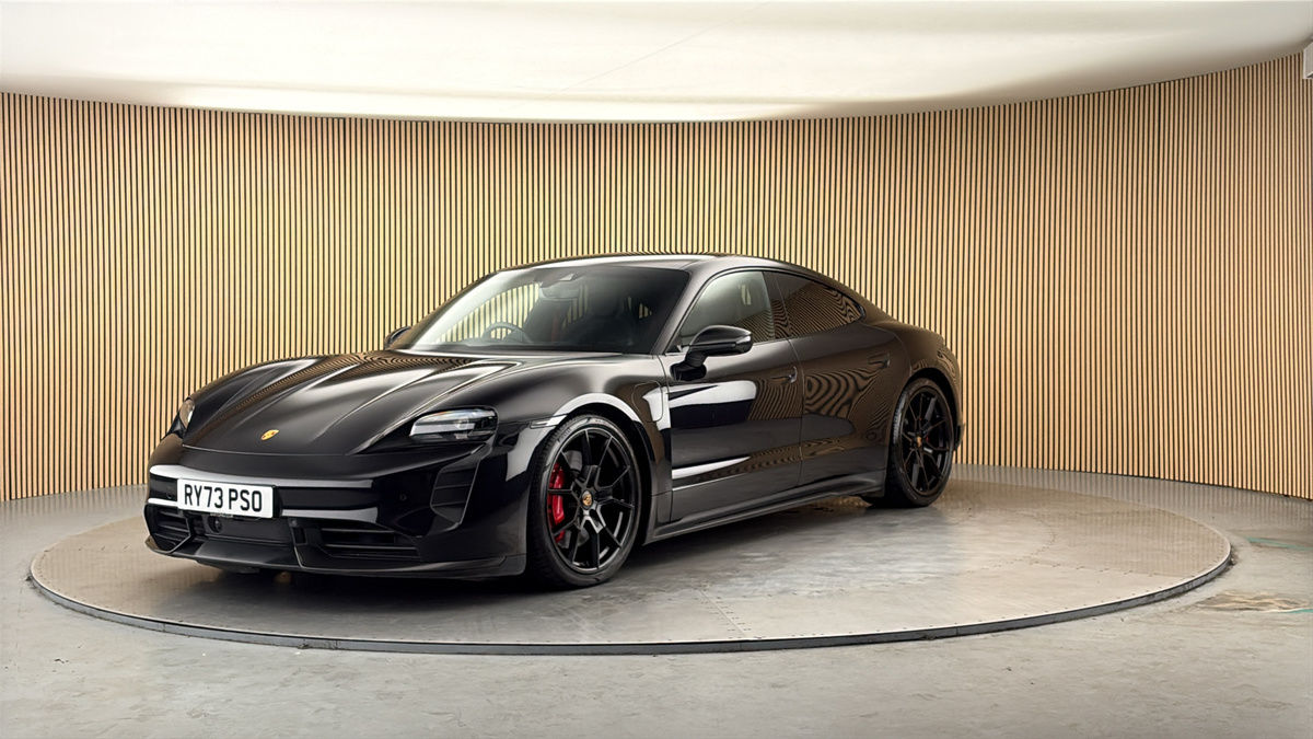 More views of Porsche Taycan