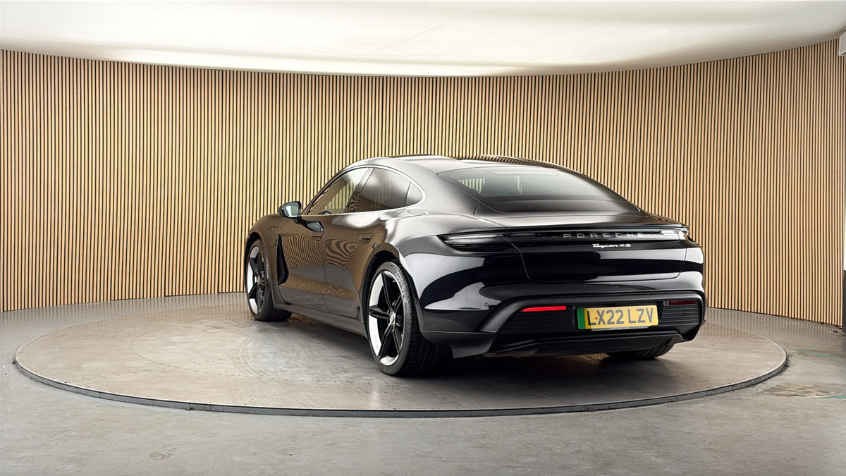 More views of Porsche Taycan