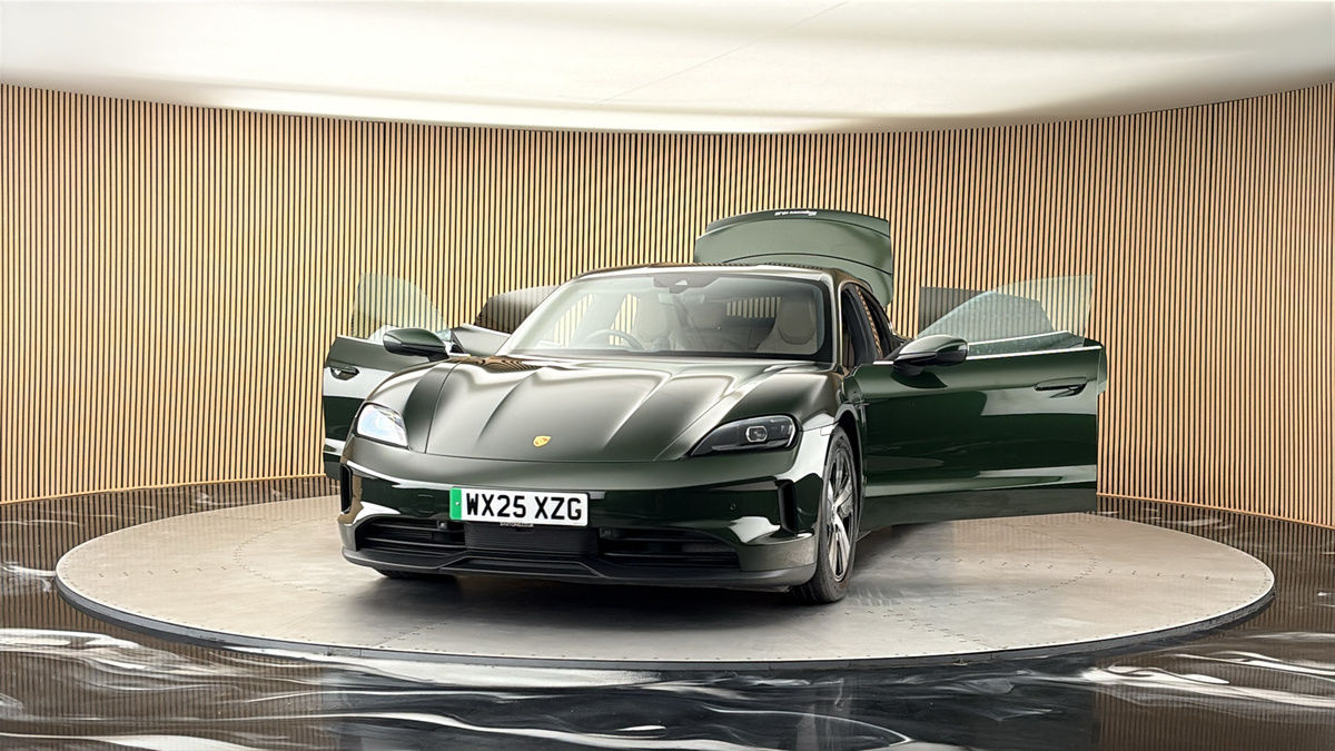 More views of Porsche Taycan