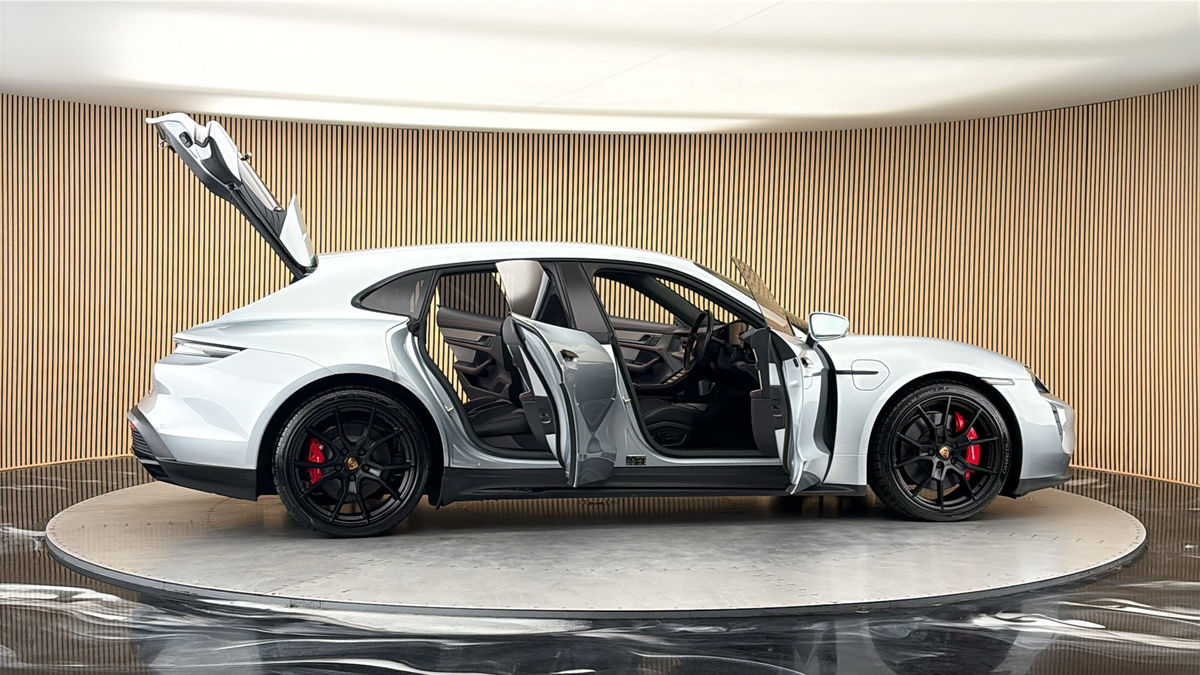 More views of Porsche Taycan