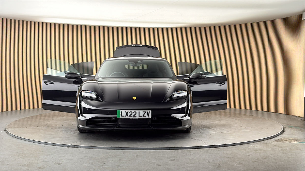 More views of Porsche Taycan