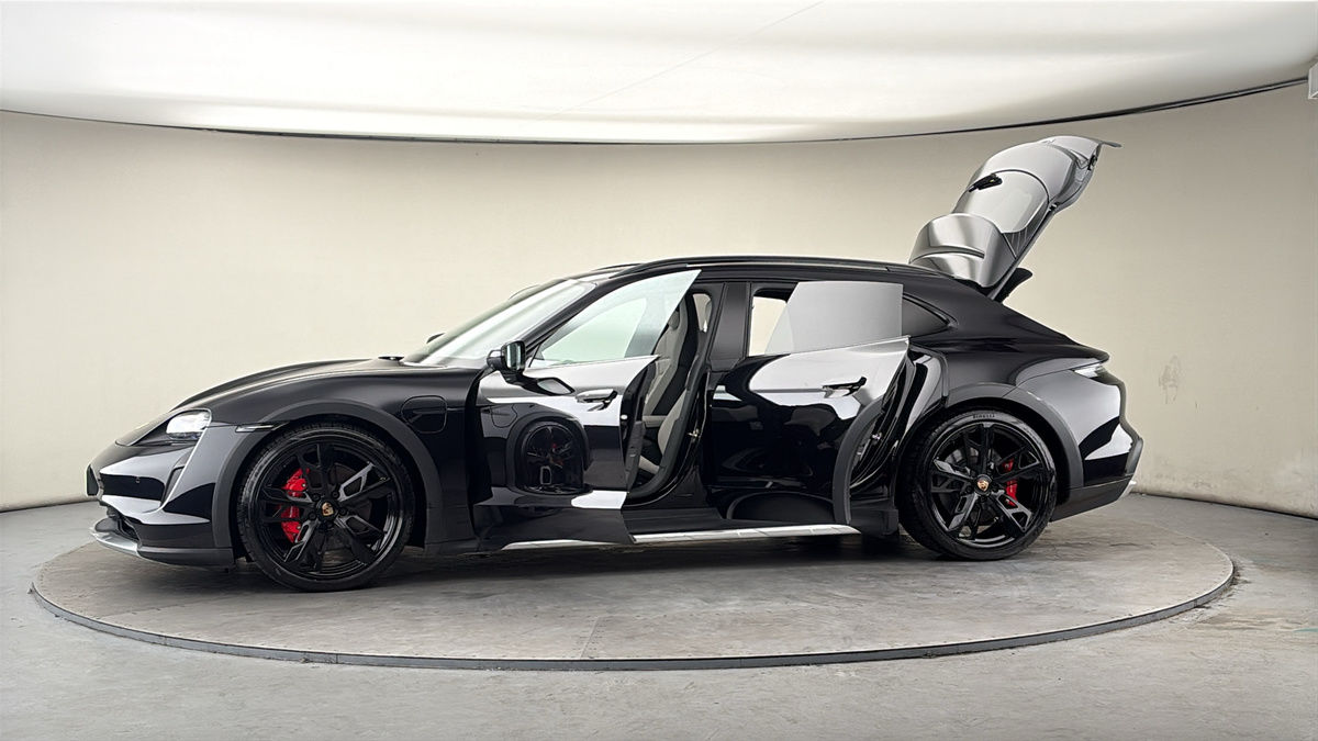 More views of Porsche Taycan