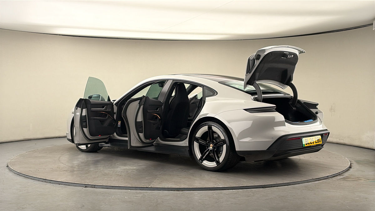 More views of Porsche Taycan