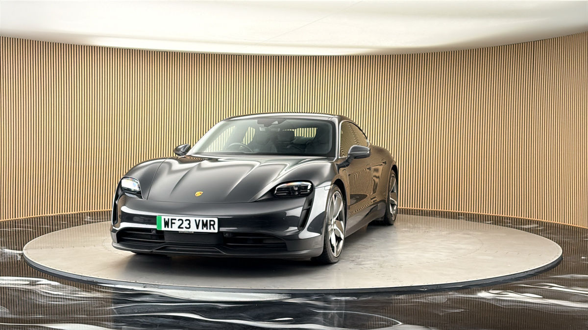 More views of Porsche Taycan