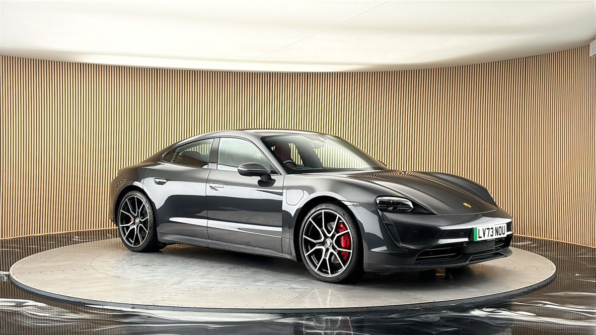 More views of Porsche Taycan