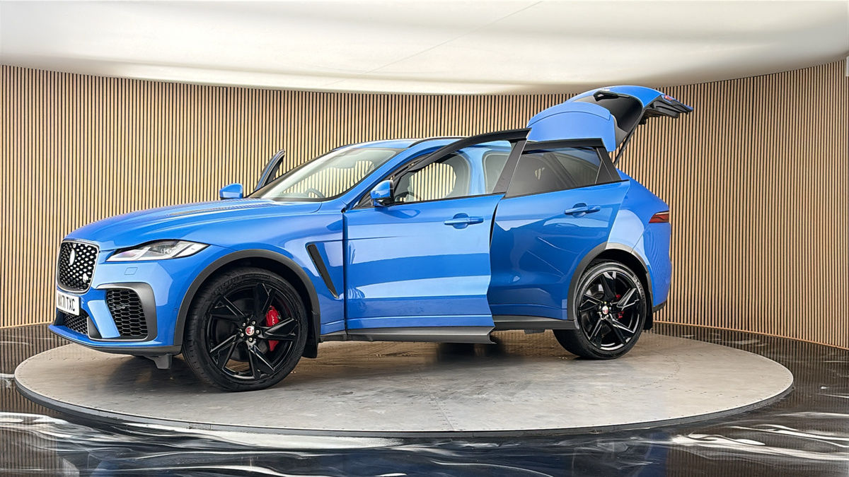 More views of Jaguar F-PACE
