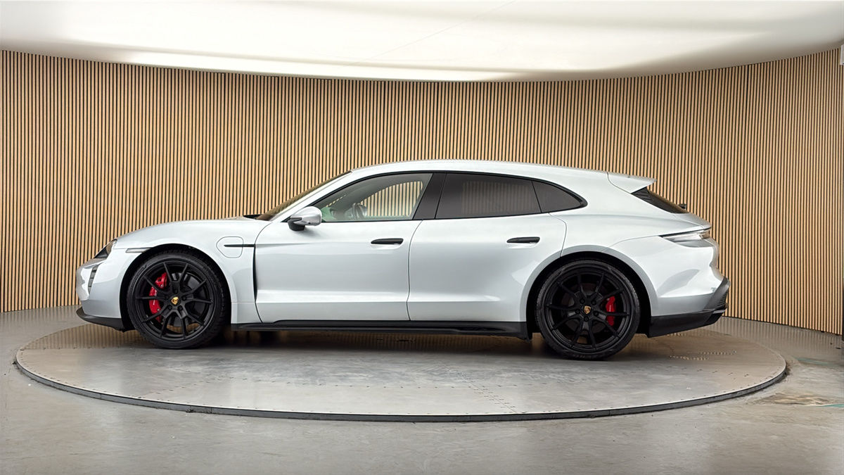 More views of Porsche Taycan