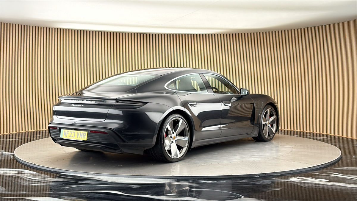 More views of Porsche Taycan