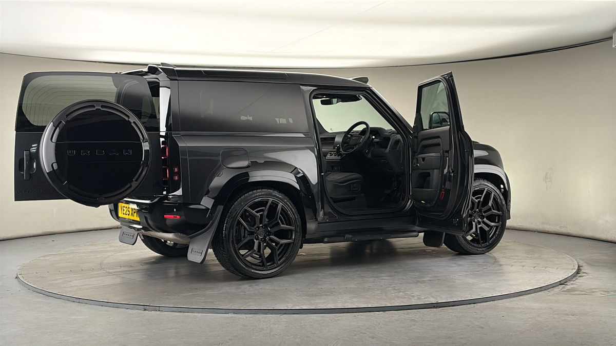 More views of Land Rover Defender 90