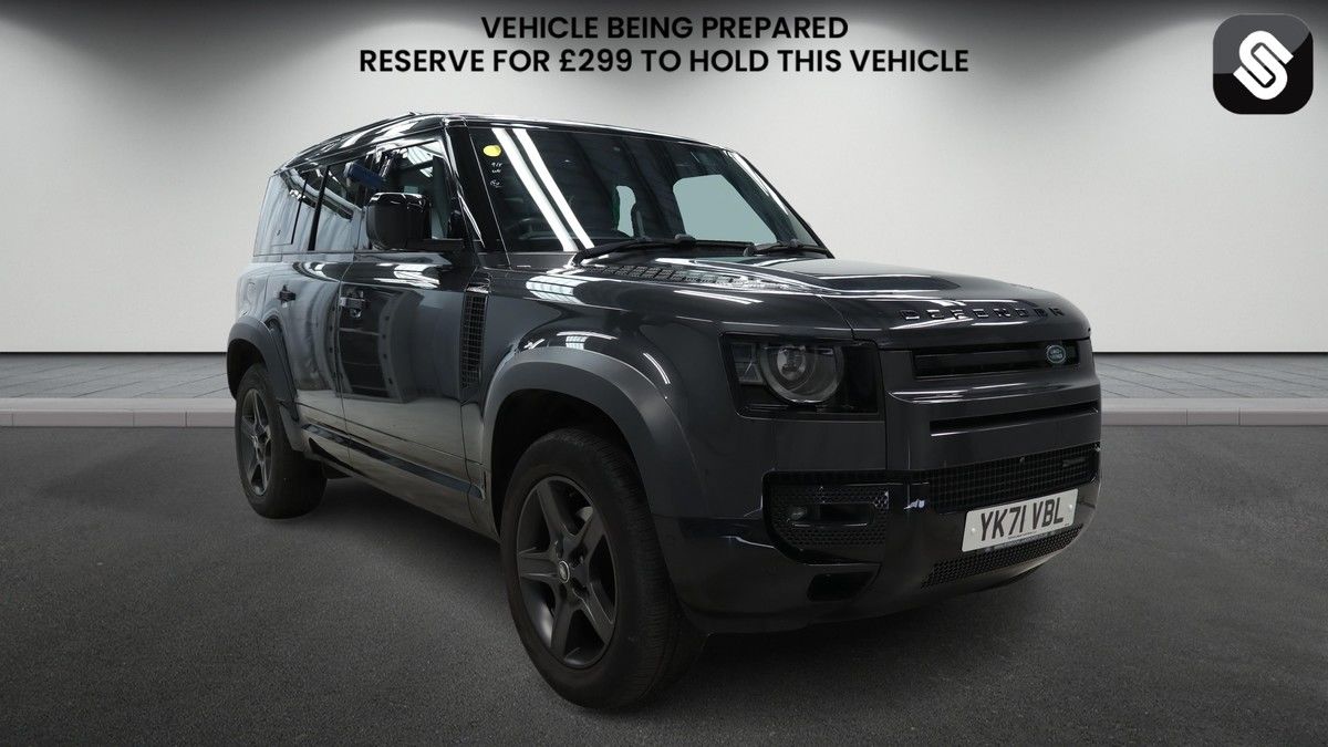 Land Rover Defender 110 Sticky Header Image