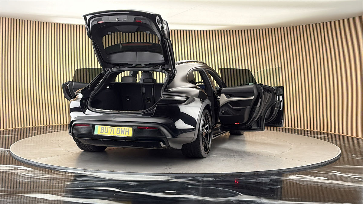 More views of Porsche Taycan