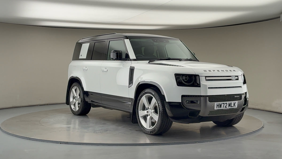 Land Rover Defender 110 Sticky Header Image